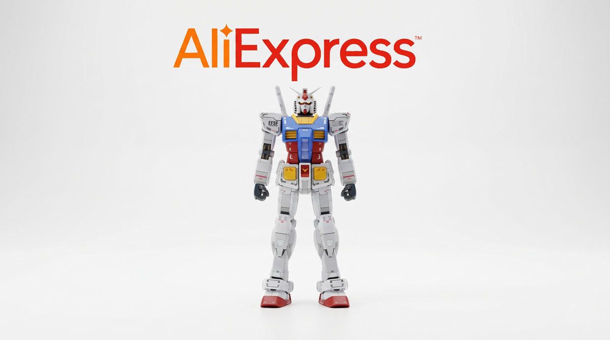 Gundam figure na AliExpress